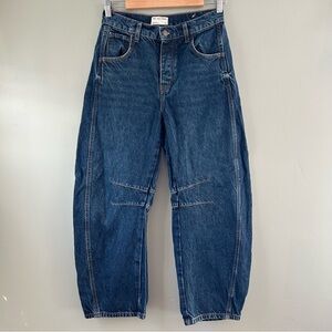 Free People Barrel Jeans